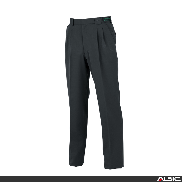 カシミヤ調ウール混ツータックスラックス【4441-BBO】 商品写真