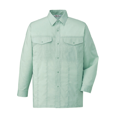 エコストレッチシャツ【44604-JIC】 C039.アースグリーン