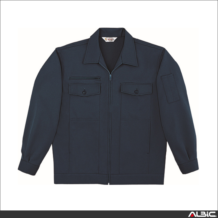 制電ストレッチジャンパー（前ファスナー）【4500-JIC】 商品写真