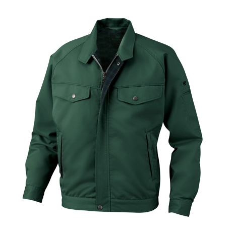 国産エコジャケット【4516A-BBO】 25.グリーン