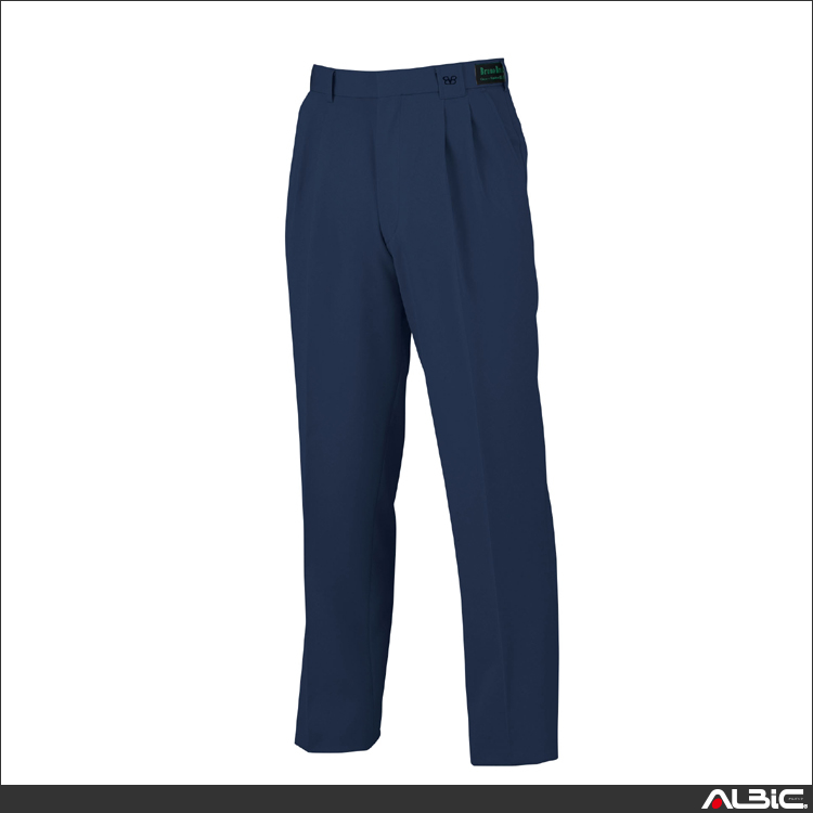 カシミヤタッチツータックスラックス【4541-BBO】 商品写真