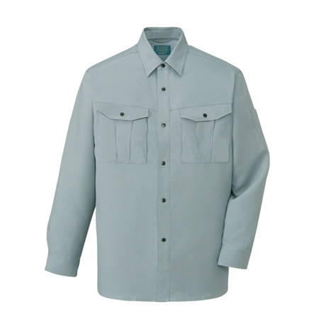 エコ長袖シャツ【46904-JIC】 C039.アースグリーン