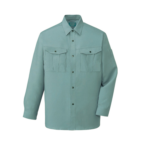 エコ長袖シャツ【46904-JIC】 C072.ミストグリーン