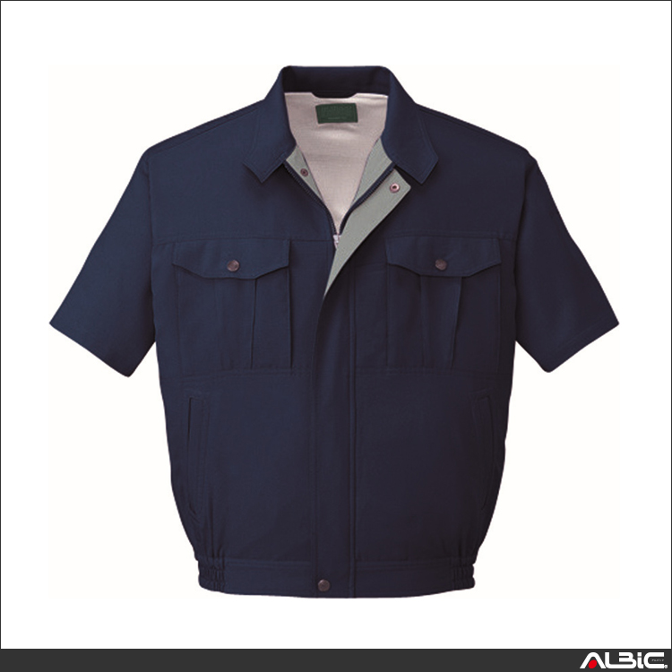 エコ通気性半袖ブルゾン【46910-JIC】 商品写真