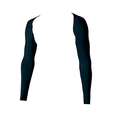 一体型アームカバー【47129-KRO】 49.ブラック