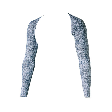 一体型アームカバー【47129-KRO】 490.迷彩ブラック