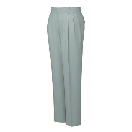 抗菌防臭長袖ツータックパンツ【47501-JIC】 C039.アースグリーン