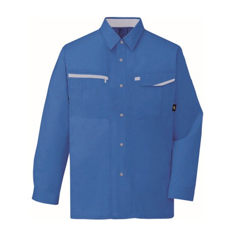 エコ5バリュー多機能長袖シャツ【47804-JIC】 C080. ロイヤルブルー