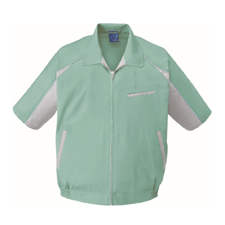 エコ5バリュー多機能切り替え半袖ブルゾン【47830-JIC】 C062.スモークグリーン