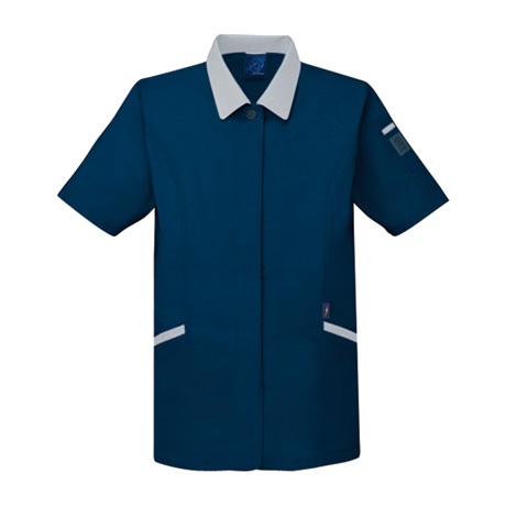 エコ5バリュー半袖スモック【47835-JIC】 C011.ネービー