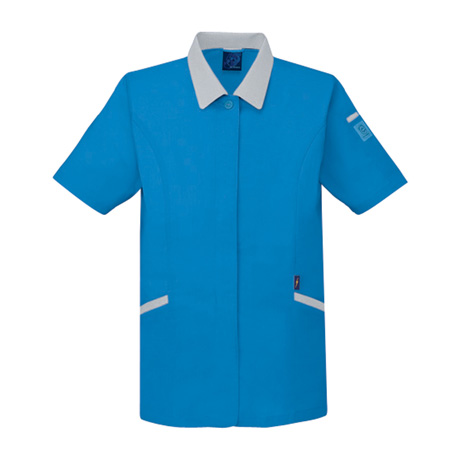 エコ5バリュー半袖スモック【47835-JIC】 C080. ロイヤルブルー