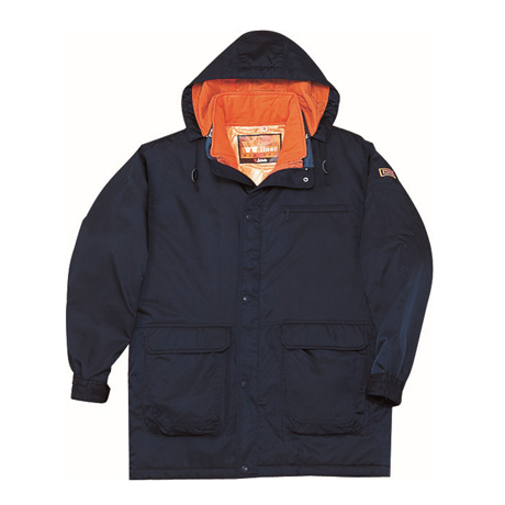 ダブルライナー防寒コート（フード付）【48013-JIC】 C011.ネービー