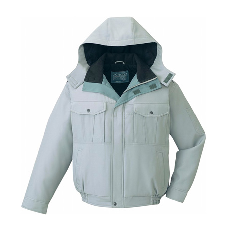 エコ防寒ブルゾン（フード付）【48140-JIC】 C039.アースグリーン