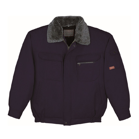 帯電防止防寒ブルゾン(フード付)【48150-JIC】 C011.ネービー