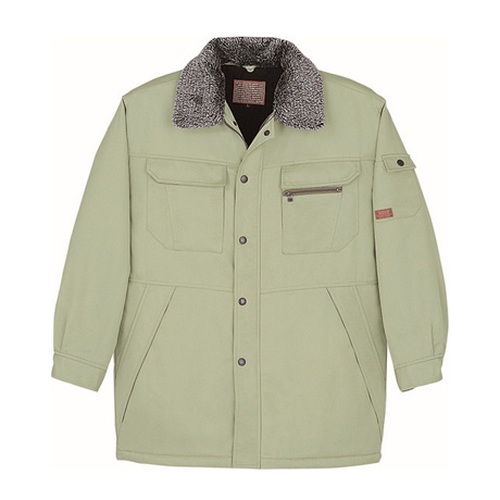 帯電防止防寒コート(フード付)【48153-JIC】 C024.ライトベージュ