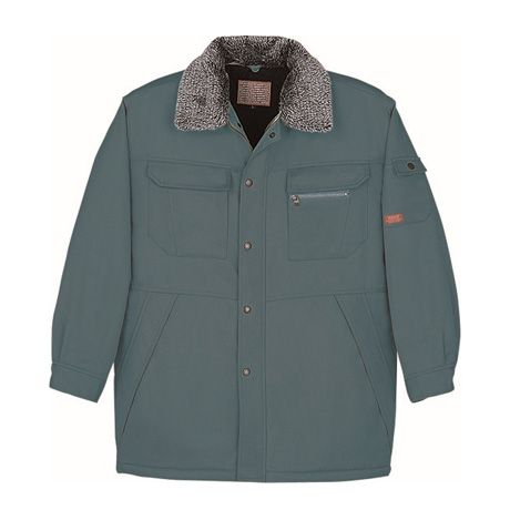 帯電防止防寒コート(フード付)【48153-JIC】 C072.ミストグリーン