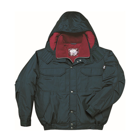 防水防寒ブルゾン(フード付)【48160-JIC】 C012.グリーン