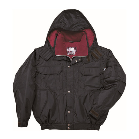 防水防寒ブルゾン(フード付)【48160-JIC】 C048.チャコールグレー