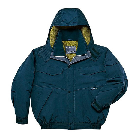 撥水防寒ブルゾン（フード付）【48170-JIC】 C059.ティールブルー