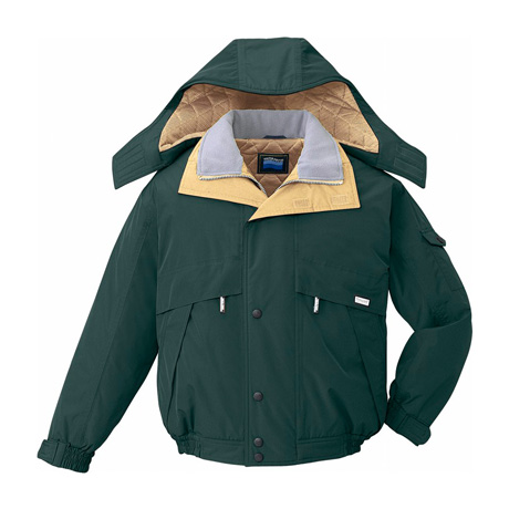 耐久撥水加工防寒ブルゾン(フード付)【48230-JIC】 C012.グリーン