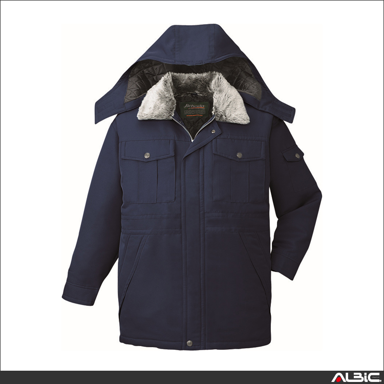 エコ防寒コート（フード付）【48273-JIC】 商品写真