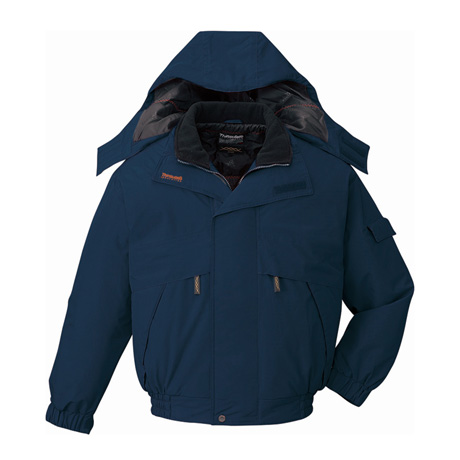 防水防寒ブルゾン(フード付)【48340-JIC】 C011.ネービー