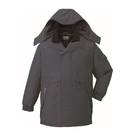 防水防寒コート(フード付)【48343-JIC】 C048.チャコールグレー