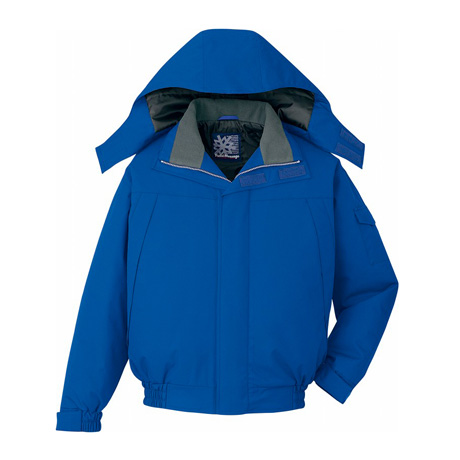 防水防寒ブルゾン(フード付)【48430-JIC】 C005.ブルー