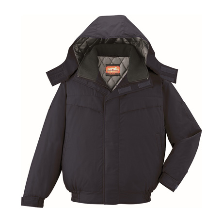 裏アルミ防寒ブルゾン（フード付）【48440-JIC】 C011.ネービー