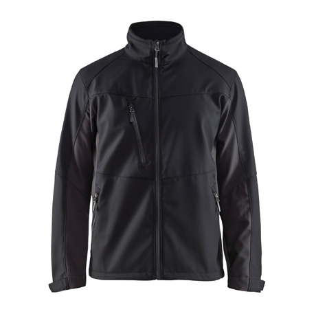 BLAKLADER　2層防風ソフトシェルジャケット【4950-2516-BBO】 9998.ブラックダークグレー