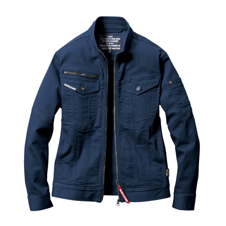 コーデュラデニムジャケット【5001-BAT】 3.ネイビー