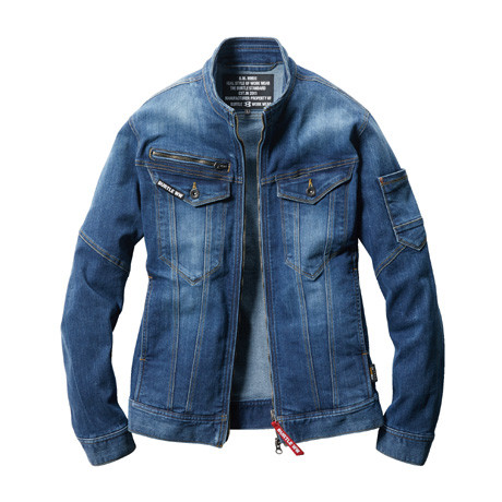 コーデュラデニムジャケット【5001-BAT】 45.インディゴ