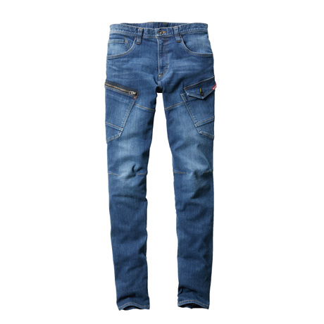 コーデュラデニムカーゴパンツ【5002-BAT】 45.インディゴ