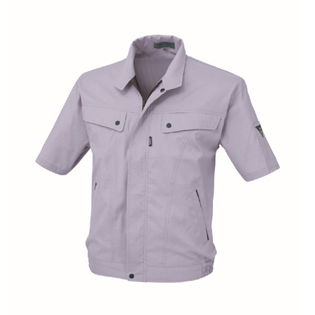 形態安定半袖ブルゾン【5010-XEB】 48.バイオレット