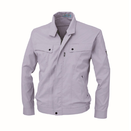 形態安定長袖ブルゾン【5040-XEB】 48.バイオレット