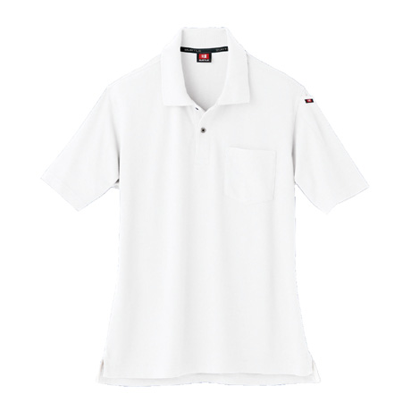 吸汗速乾消臭半袖ポロシャツ【507-BAT】 29.ホワイト