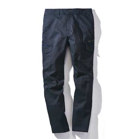 Jawinストレッチノータックカーゴパンツ【52602-JIC】 C048.チャコールグレー