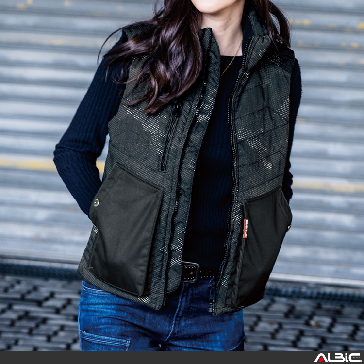 裏アルミ防寒ベスト【5264-BAT】 商品写真