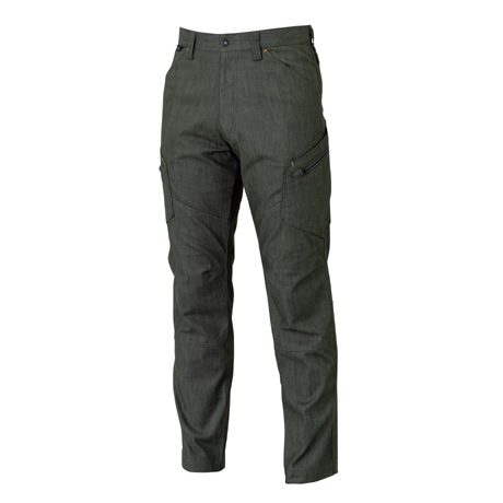 TS LAYERED TWILL メンズカーゴパンツ【5314-TSD】 55.カーキグリーン