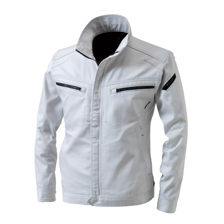 TS LAYERED TWILL ロングスリーブジャケット【5316-TSD】 25.シルバーグレー