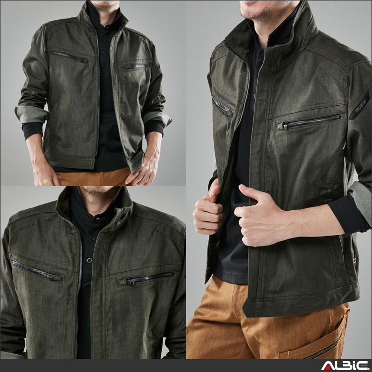 TS LAYERED TWILL ロングスリーブジャケット【5316-TSD】 商品写真