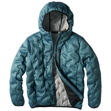 シームレスストレッチ防寒ジャケット ターコイズブルー 【54377-KRO】 