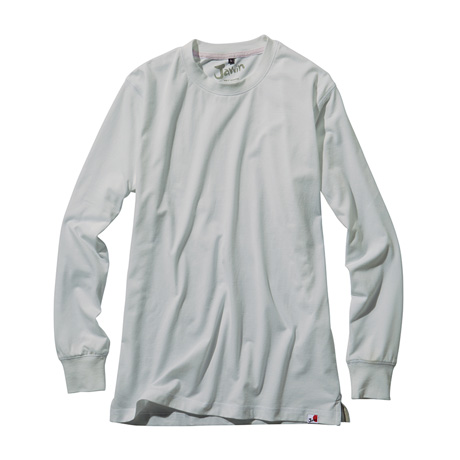 Jawin吸汗速乾長袖Tシャツ【55304-JIC】 C036.シルバー
