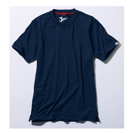 Jawin吸汗速乾半袖Tシャツ【55314-JIC】 C011.ネービー