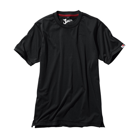 Jawin吸汗速乾半袖Tシャツ【55314-JIC】 C044.ブラック