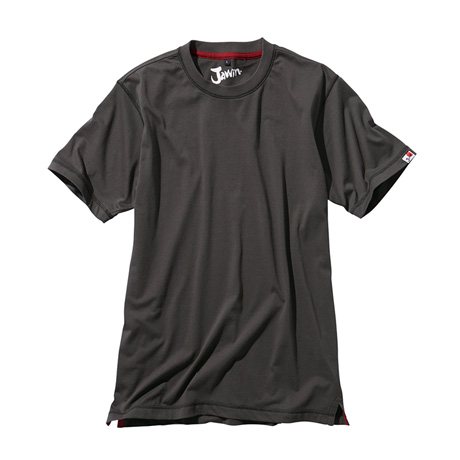 Jawin吸汗速乾半袖Tシャツ【55314-JIC】 C048.チャコールグレー