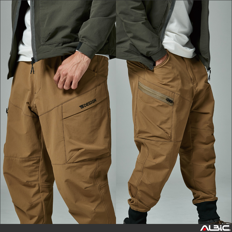 TS4Dコーデュラメンズニッカーズリブカーゴパンツ【55314-TSD】 商品写真