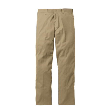 シンプルノータックパンツ【55501-JIC】 C134.キャメル