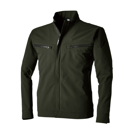 TS4Dエコダブルクロスジャケット【5616-TSD】 55.カーキグリーン