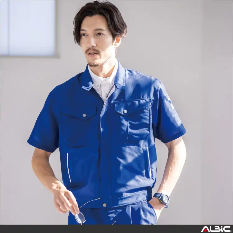 作業服 半袖ブルゾン【5585-BBO】 商品写真